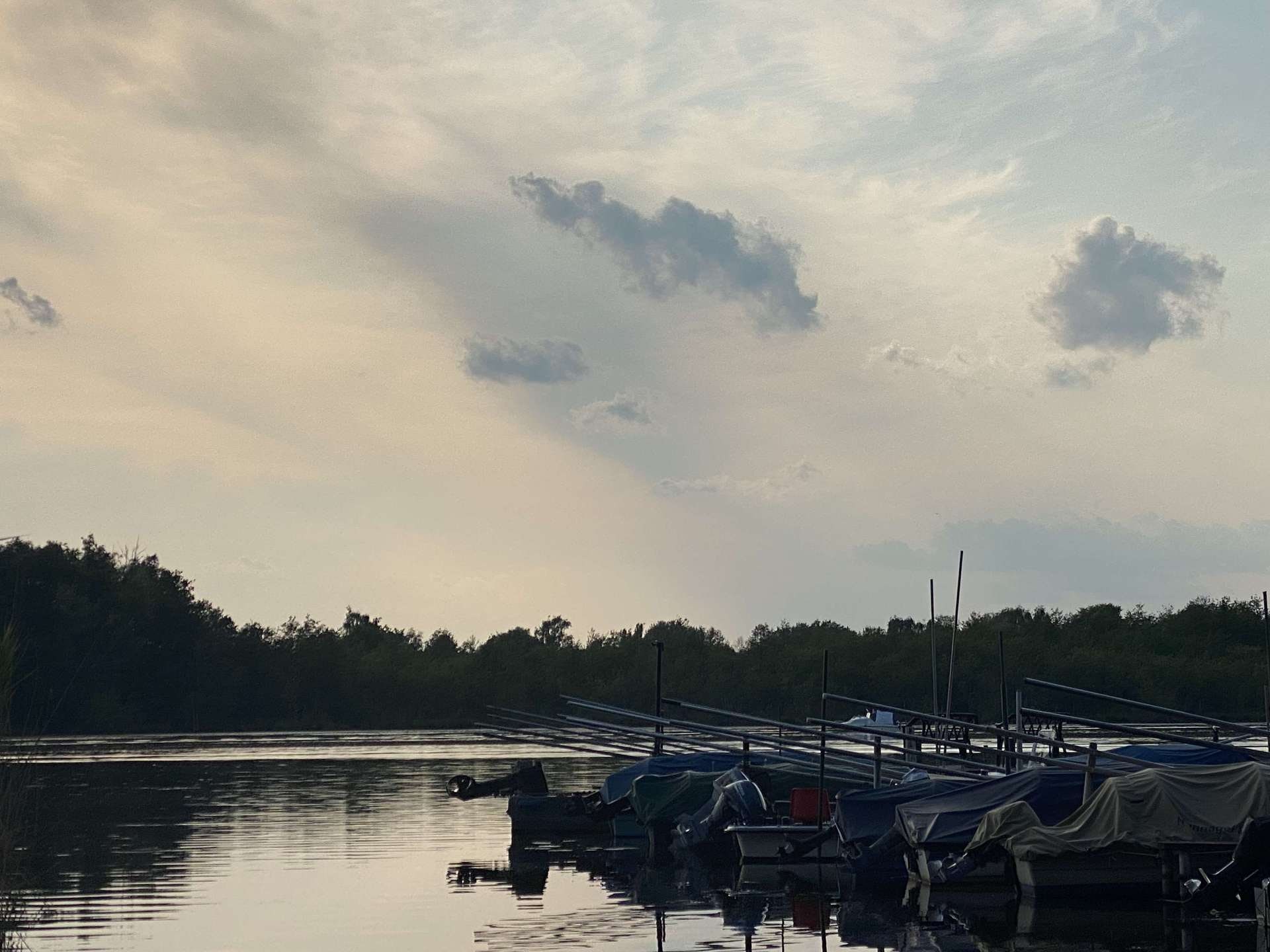 See-Idylle bei Abend
