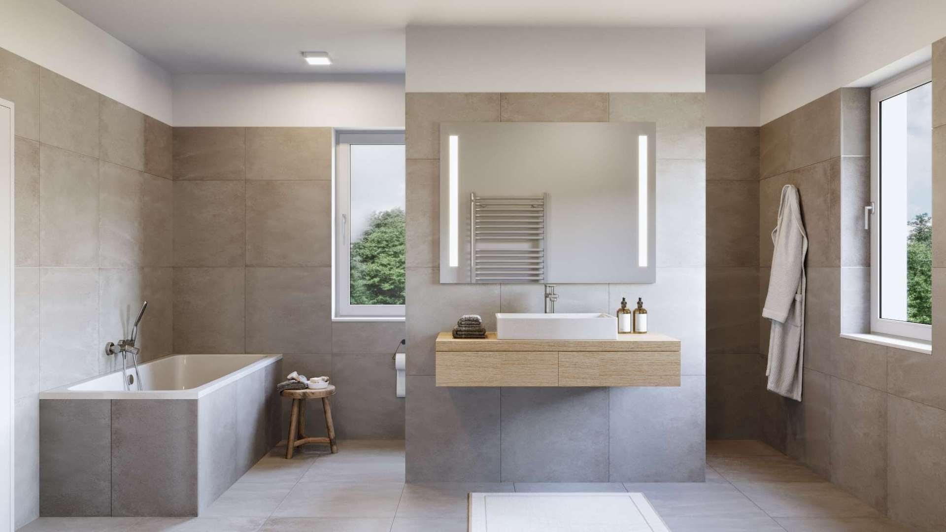 Badezimmer -Design